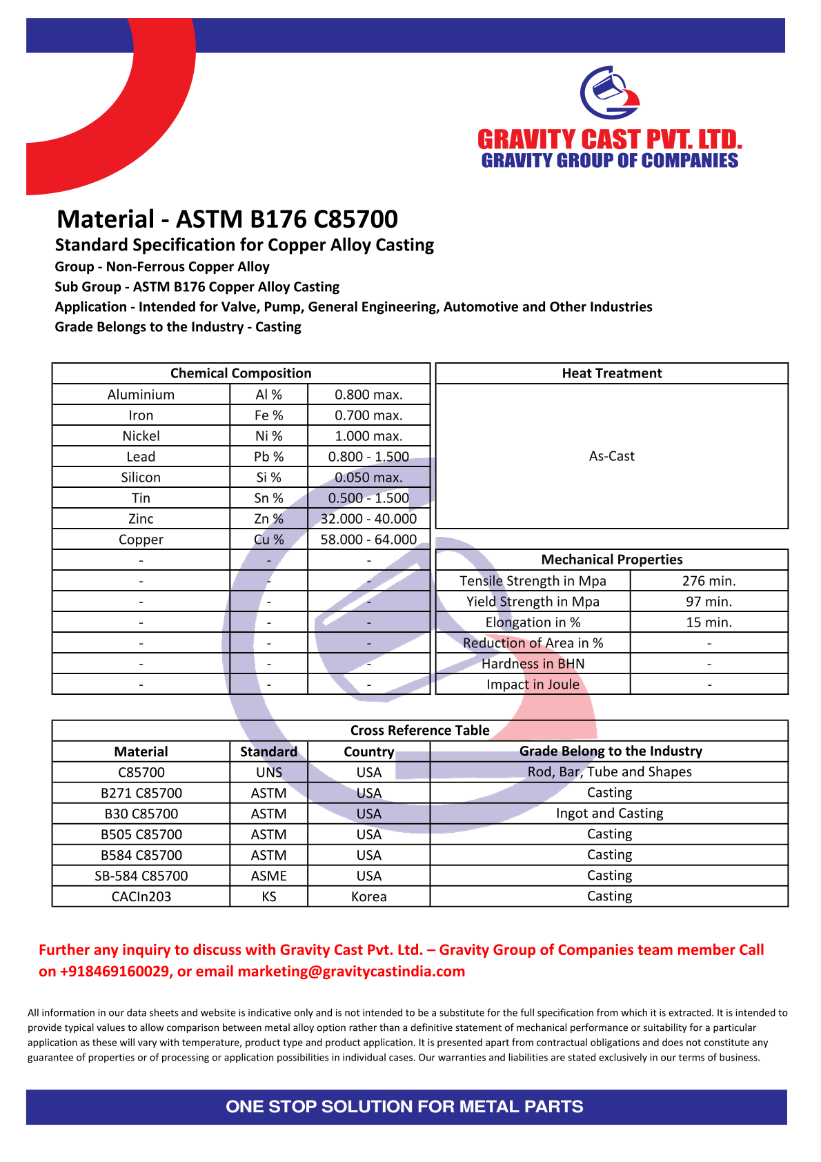 ASTM B176 C85700.pdf